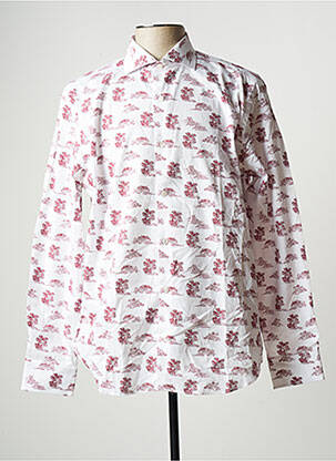 Chemise manches longues manches longues blanc OX'VILLE homme
