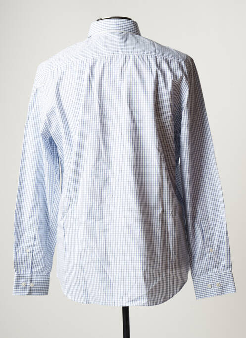 Chemise manches longues bleu OX'VILLE pour homme
