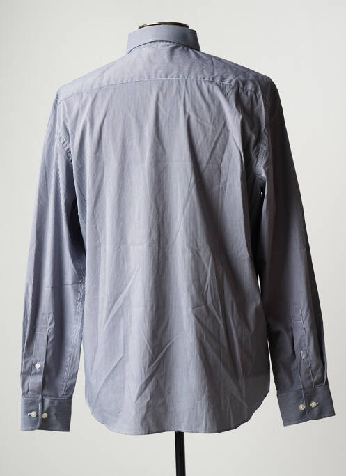Chemise manches longues bleu OX'VILLE pour homme