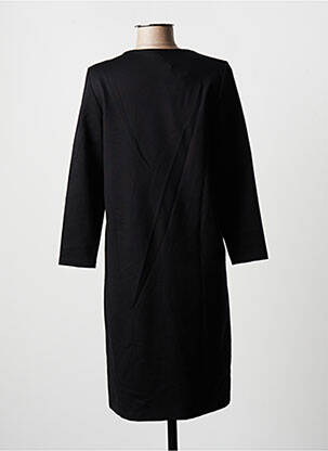 Robe courte manches longues manches longues noir STREET ONE femme