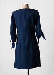 Robe courte bleu ANGY SIX pour femme seconde vue