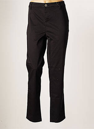 Pantalon chino taille basse taille basse noir STREET ONE femme