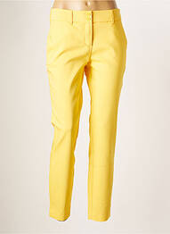 Pantalon chino taille basse taille basse jaune BRANDTEX femme