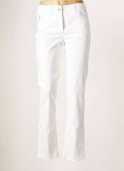 Pantalon slim blanc BRANDTEX pour femme seconde vue