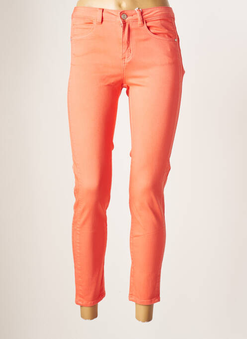 Pantalon 7/8 orange C'EST BEAU LA VIE pour femme