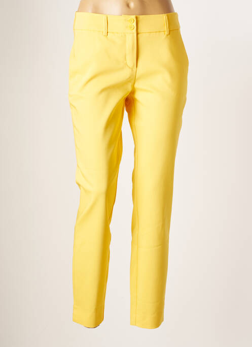 Pantalon chino jaune BRANDTEX pour femme
