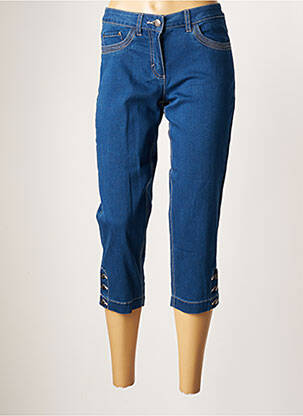 Pantacourt taille normale taille normale bleu BRANDTEX femme