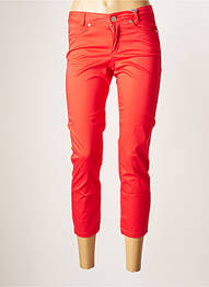 Pantacourt taille normale taille normale rouge STREET ONE femme
