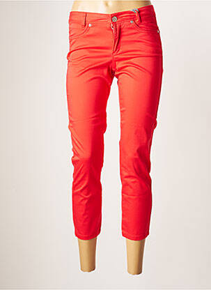 Pantacourt taille normale taille normale rouge STREET ONE femme