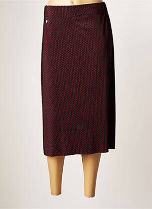 Jupe longue imprimé fantaisie noir STREET ONE femme