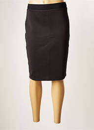 Jupe mi-longue stretch noir GARCIA femme
