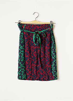 Jupe courte poches bleu STREET ONE femme