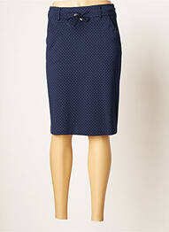 Jupe mi-longue taille normale bleu BRANDTEX femme