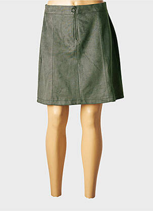 Jupe mi-longue taille normale vert STREET ONE femme