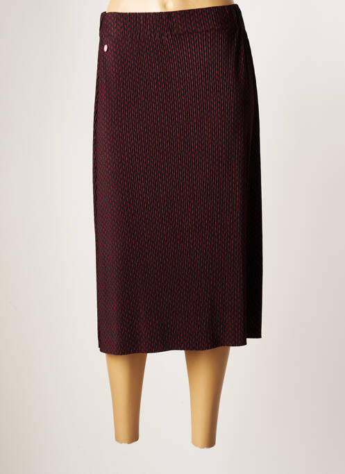 Jupe longue imprimé fantaisie noir STREET ONE femme