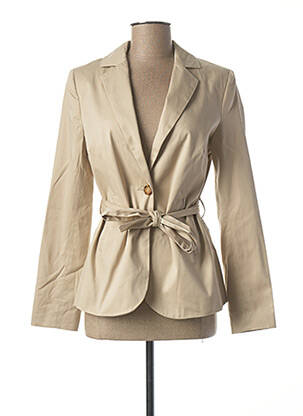 Blazer poches beige JULIE GUERLANDE femme