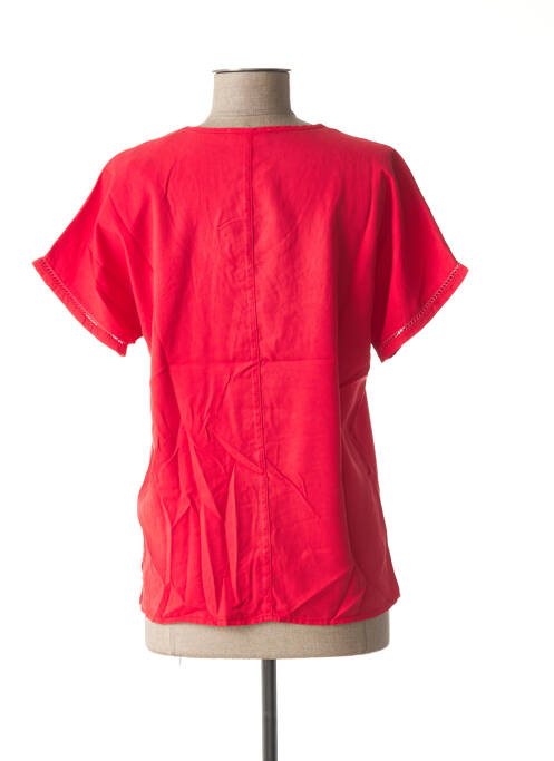 Blouse rouge C'EST BEAU LA VIE femme