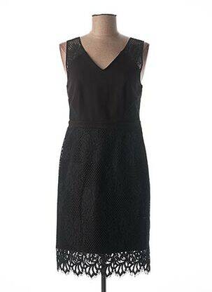 Robe mi-longue sans manche sans manche noir MEXX femme