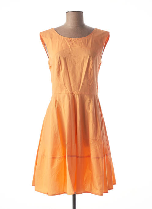 Robe mi-longue orange MEXX pour femme
