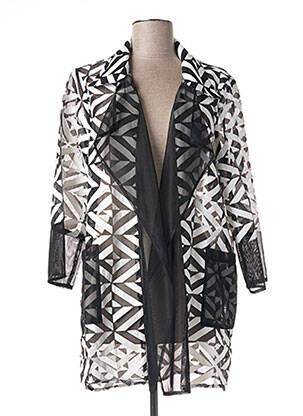 Blazer coupe cintrée noir JOSEPH RIBKOFF femme