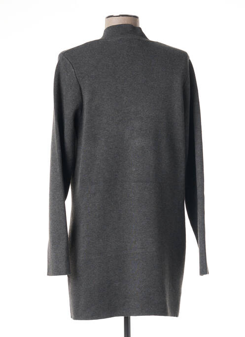 Gilet manches longues gris MARBLE pour femme