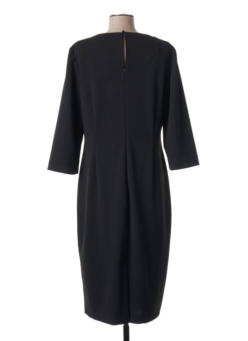 Robe mi-longue noir ELENA MIRO pour femme