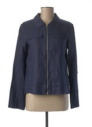 Veste casual poches bleu JULIE GUERLANDE femme