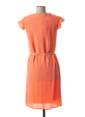 Robe mi-longue orange JULIE GUERLANDE pour femme seconde vue