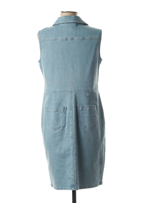 Robe mi-longue bleu JULIE GUERLANDE pour femme