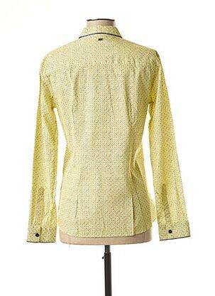 Chemisier coupe cintrée manches longues vert MEXX femme