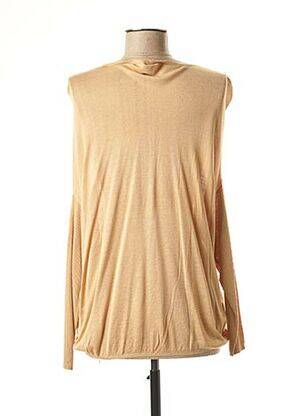 Pull coupe droite manches longues beige MEXX femme