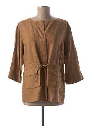 Veste chic col rond marron MEXX femme