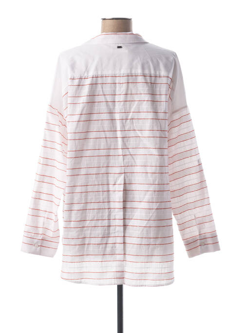 Tunique manches longues col chemisier orange MEXX femme