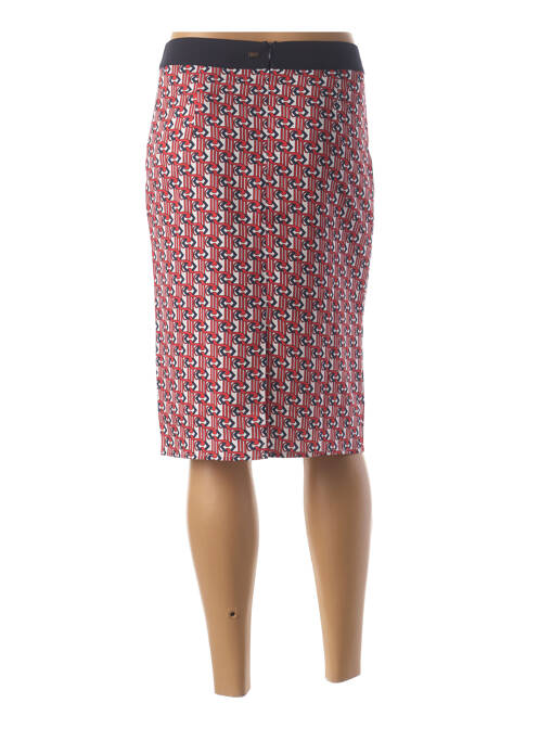 Jupe mi-longue rouge MEXX pour femme
