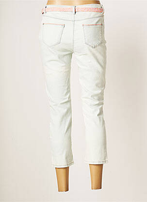 Pantacourt taille basse taille basse bleu JULIE GUERLANDE femme