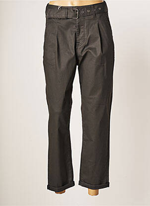 Pantalon 7/8 taille haute taille haute noir MUSTANG femme