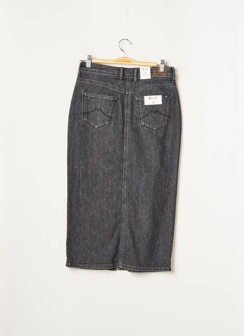 Jupe mi-longue noir MUSTANG femme