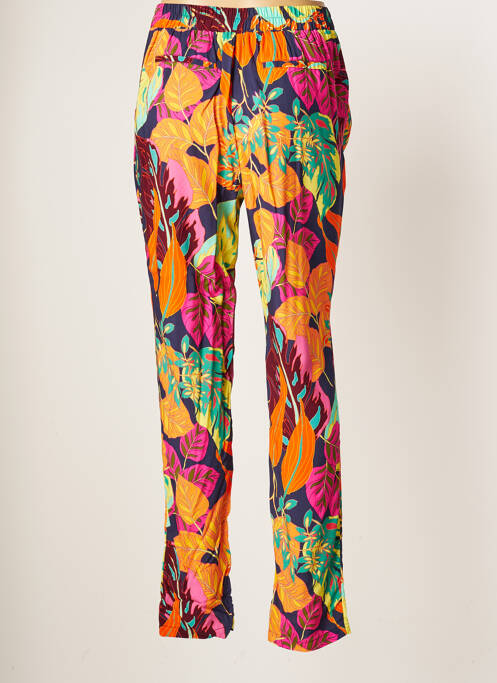 Pantalon droit bleu JULIE GUERLANDE pour femme