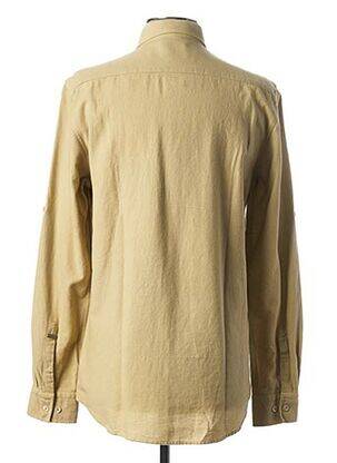 Chemise manches longues manches longues beige MEXX homme