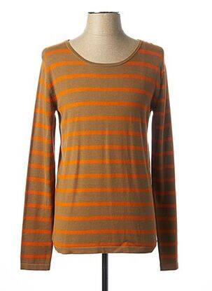Pull col rond manches longues orange MEXX homme