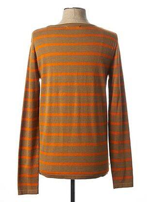 Pull col rond manches longues orange MEXX homme