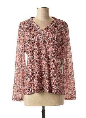 T-shirt manches longues manches longues orange DIANE LAURY femme