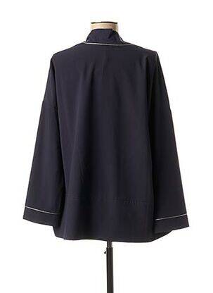 Veste casual coupe cintrée bleu JULIE GUERLANDE femme