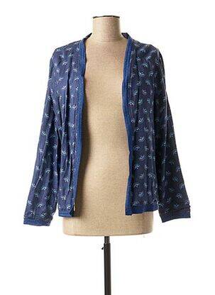 Veste casual coupe droite bleu C'EST BEAU LA VIE femme