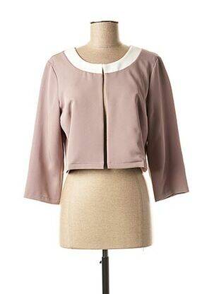 Boléro coupe cintrée beige DIANE LAURY femme