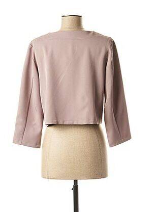 Boléro col rond beige DIANE LAURY femme