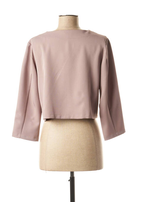 Boléro col rond beige DIANE LAURY femme
