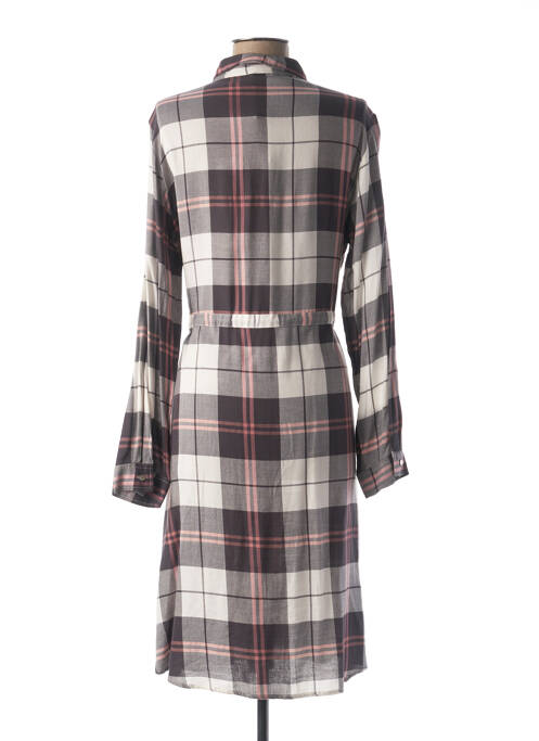 Robe mi-longue gris C'EST BEAU LA VIE pour femme