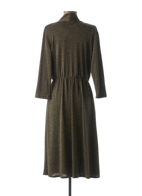 Robe mi-longue vert JULIE GUERLANDE femme