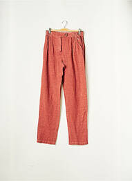 Pantalon chino fermeture zippée sous rabat boutonné taille normale rose MEXX femme